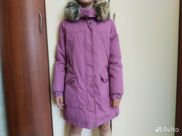 Зимнее пальто для девочки