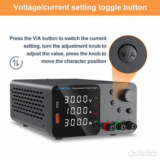 Блок питания лабораторный Wanptek TPS3010