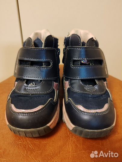 Ботинки для девочки демисезонные 24 размер