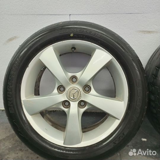 Литые диски на mazda 3 r16