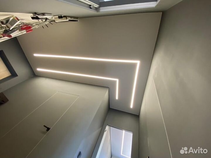 Натяжные потолки Капельница