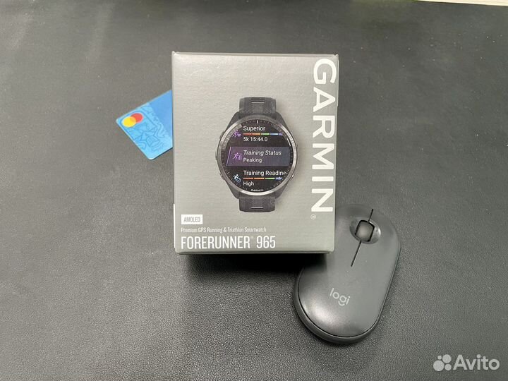 Часы Garmin Forerunner 965 black
