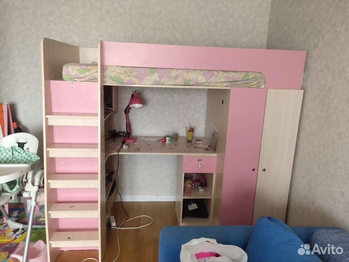 Кровать-чердак