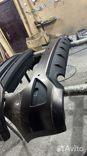 Обвес Бампер на Калину Спорт (xmug)