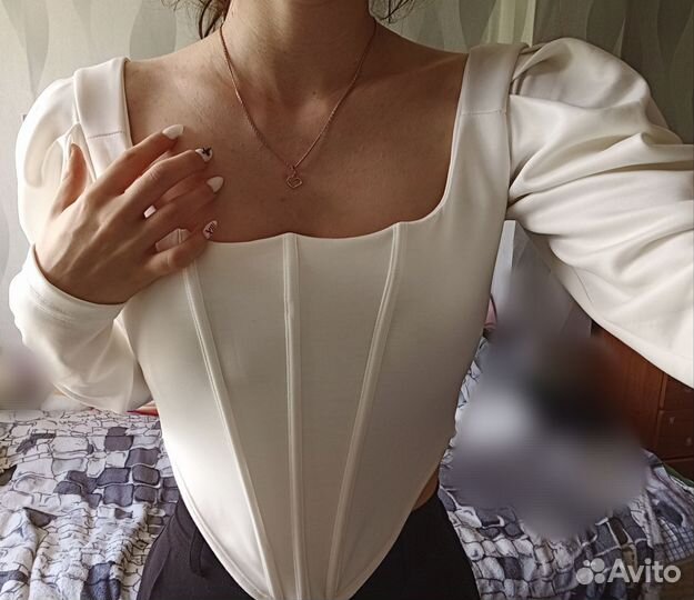 Корсетный топ