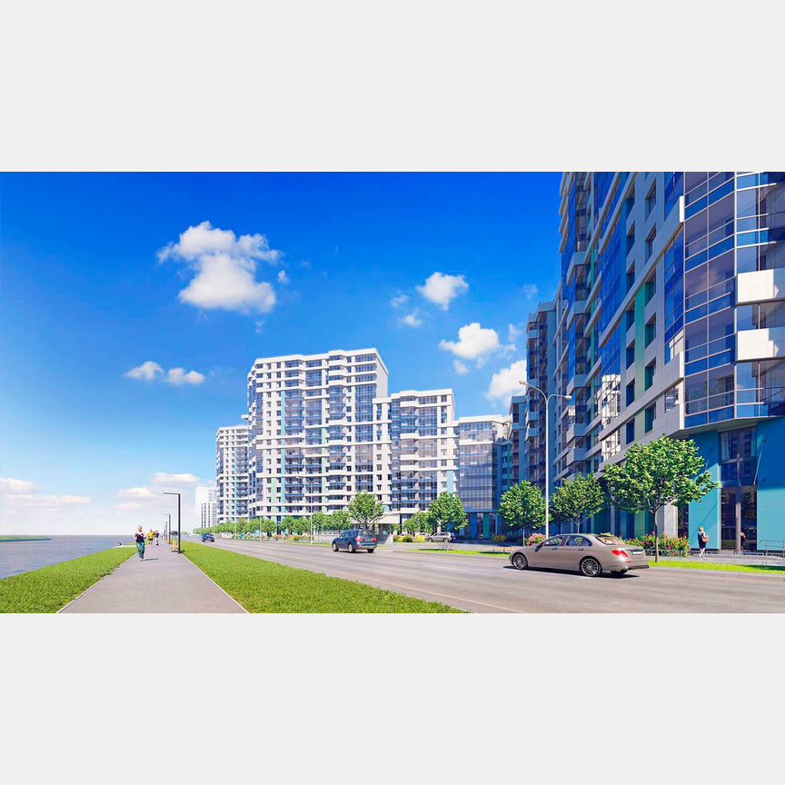 2-к. квартира, 65 м², 4/20 эт.