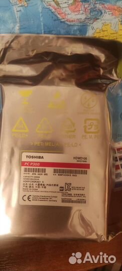 Жёсткий диск Toshiba P300