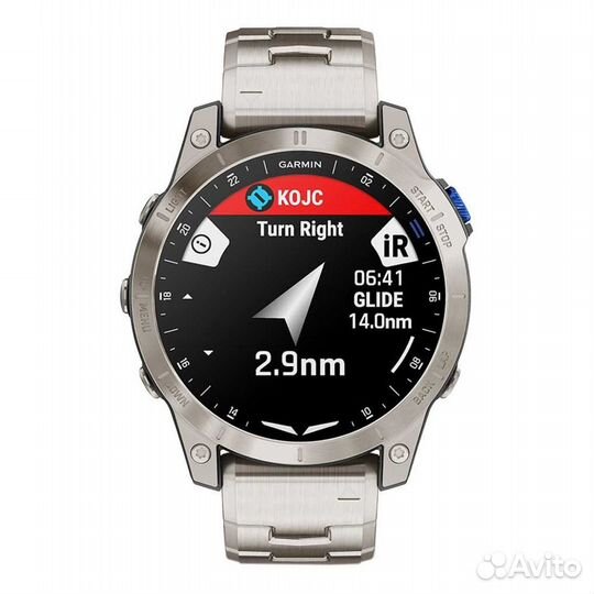 Garmin D2 Mach 1 Titanium Aviator Silver новые