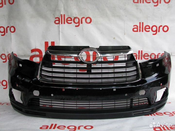 Toyota Highlander 3 бампер передний 2012+