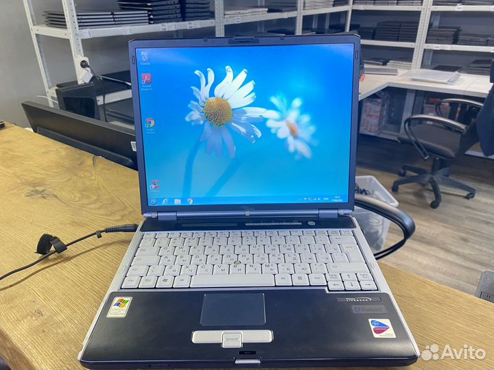 Ноутбук Fujitsu на гарантии