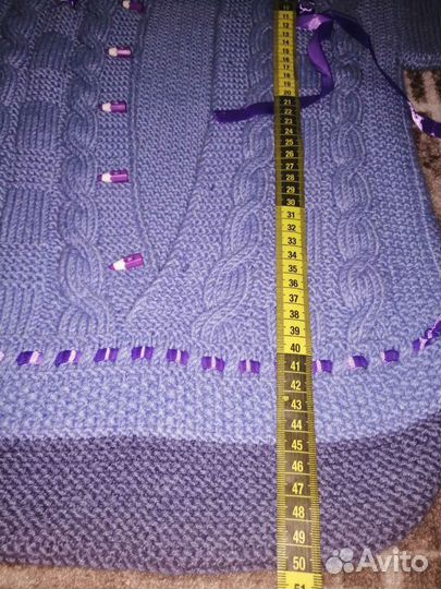 Конверт вязаный