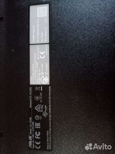 Ноутбук asus