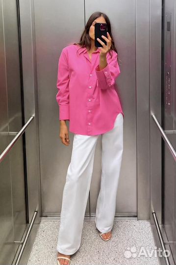 Рубашка Zara новая коллекция 2024