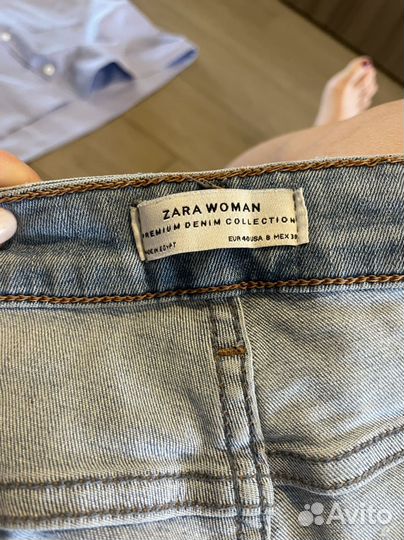 Джинсы zara 46 р