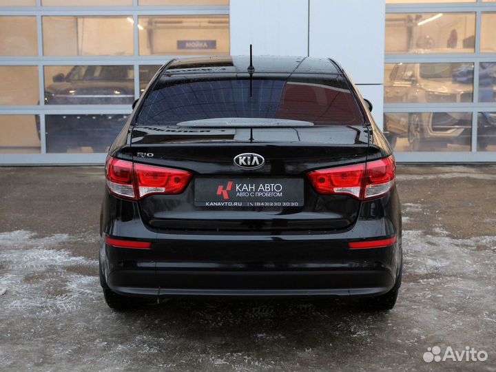 Kia Rio 1.6 МТ, 2015, 141 154 км