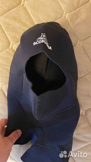 Гидрошлем неопреновый Scorpena 3mm - XXL