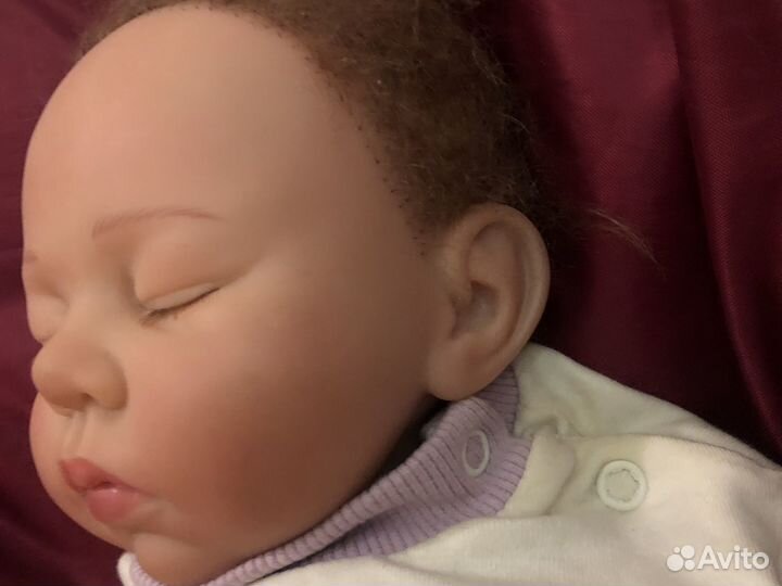 Кукла Реборн девочка с волосами