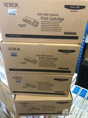 Оригинальные картриджи Xerox 106R01372 для Xerox