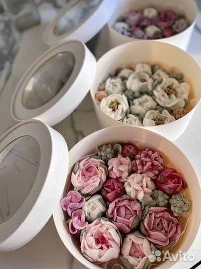 Подарок на День Учителя цветы из зефира