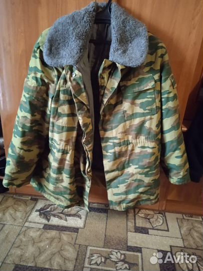 Бушлат военный зимний