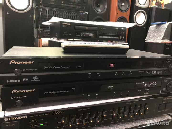 Dvd-audio Pioneer dv610a sacd/cd