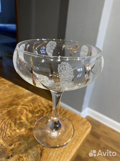 Бокалы под мартини