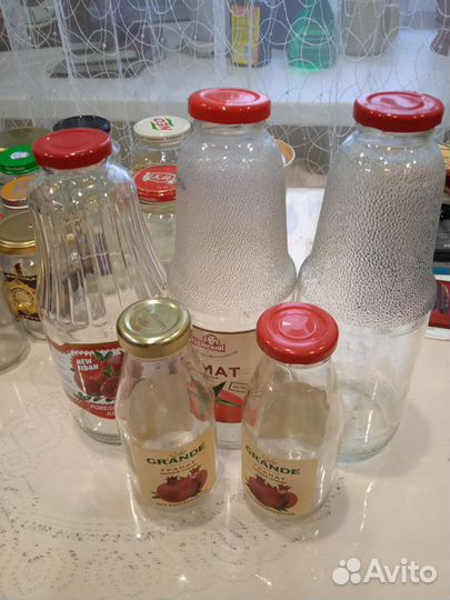 Баночки разные, маленькие
