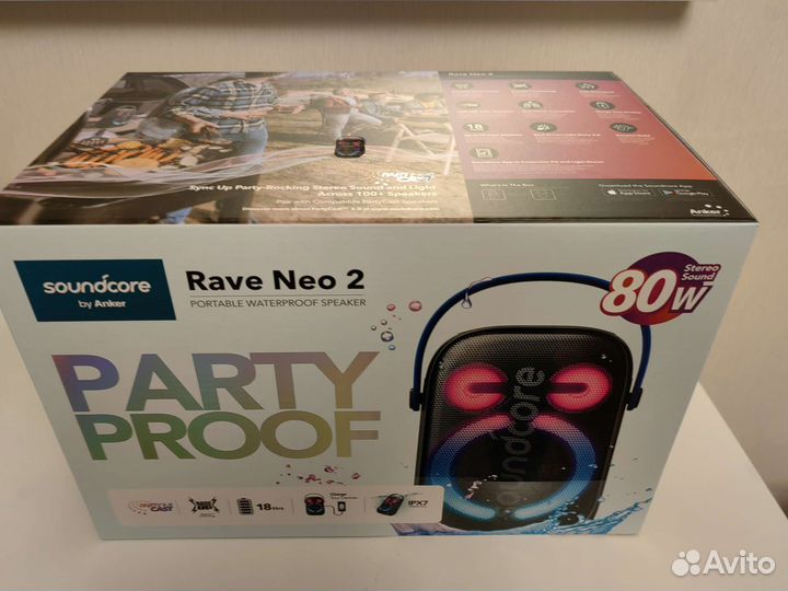 Портативная колонка Anker rave Neo2