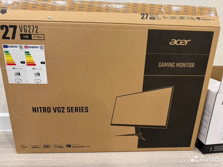 Игровой монитор Acer Vg272 Full HD