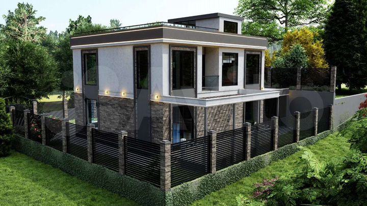 Дом 210 м² на участке 3,5 сот.