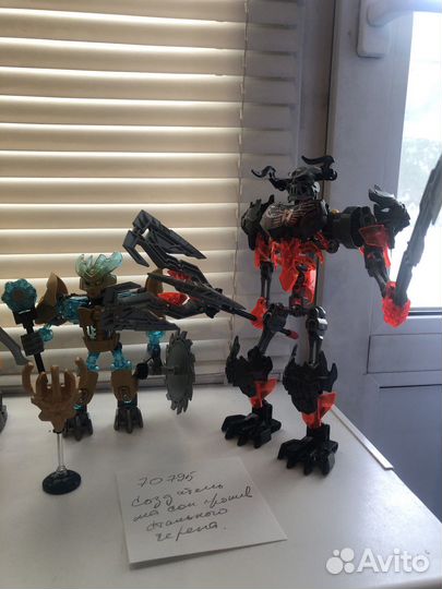 Lego, bionicle, marvel, hero factory