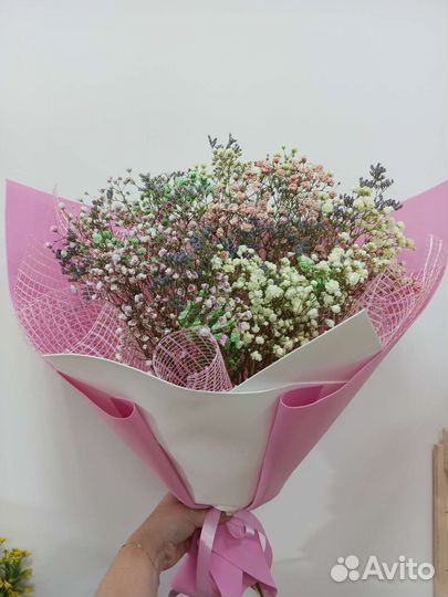 Букет из Гипсофилы