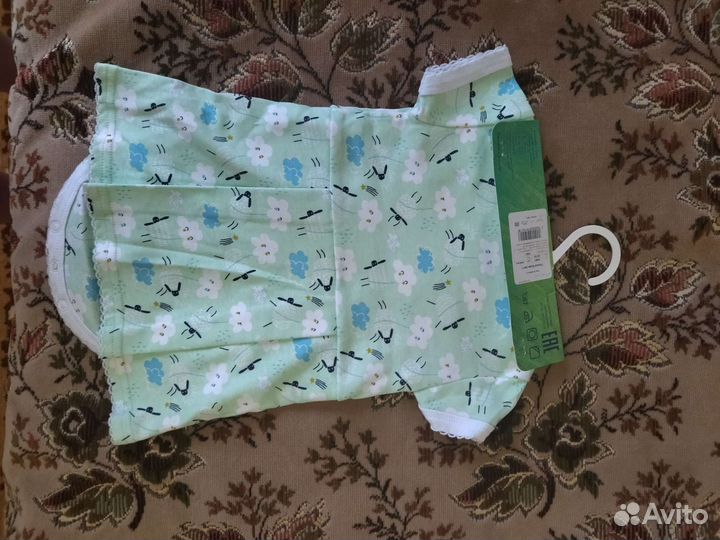 Платье боди для девочки 74 80