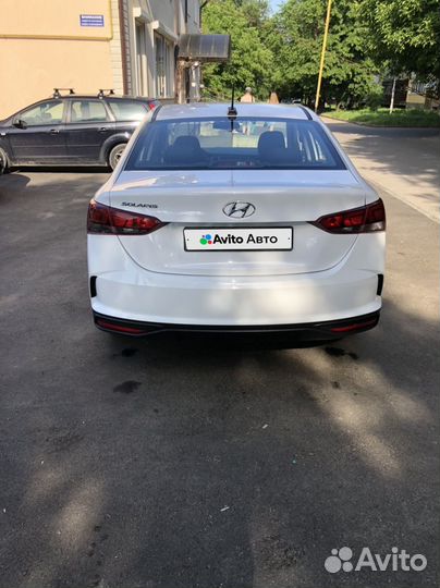 Hyundai Solaris 1.6 AT, 2021, 78 000 км