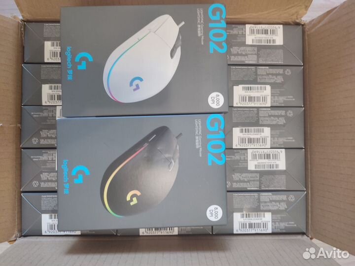 Новые Logitech G102
