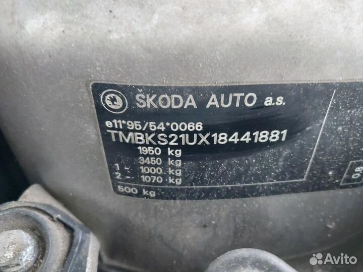 Skoda Octavia a4 разбор