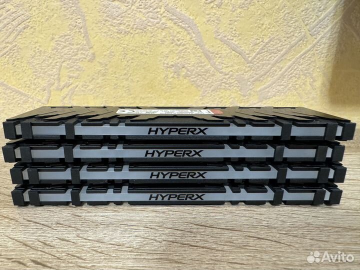 HyperX Predator RGB 32 гб DDR4 3200MHz (4x8GB)
