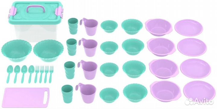 Набор посуды для пикника