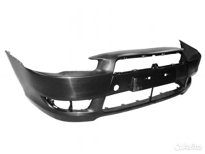 Бампер передний mitsubishi lancer 10