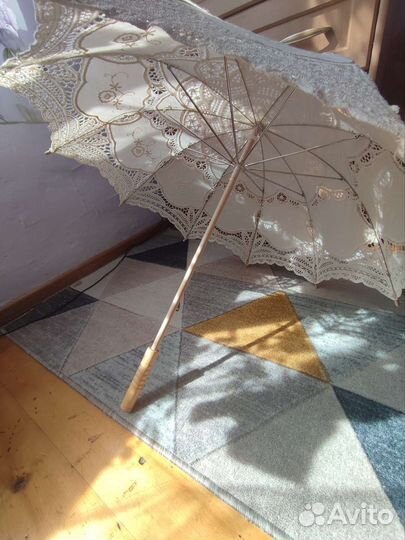 Летний свадебный зонт