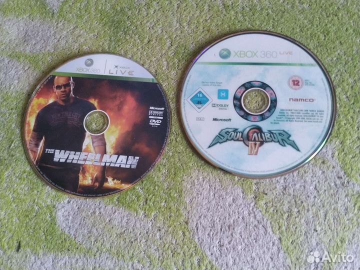 Диски на xbox 360