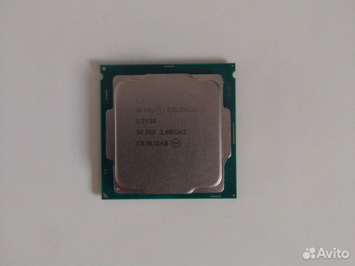 Процессор intel celeron G3930