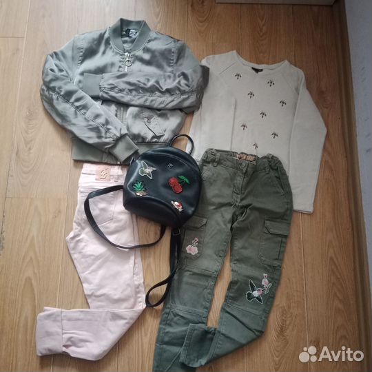 Пакет вещей для девочки 140