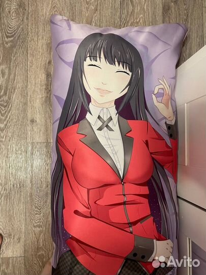 Подушка обнимашка Дакимакура аниме«Безумный азарт»