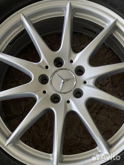 Колеса в сборе r18 на Мерседес