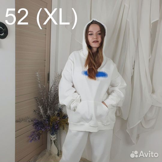 Худи с флисом 7986