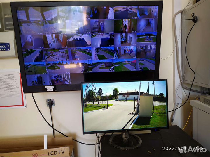 Монтаж систем видеонаблюдения