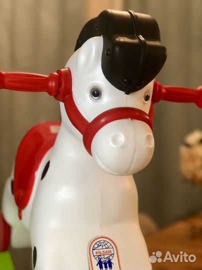 Лошадка качалка каталка Pilsan