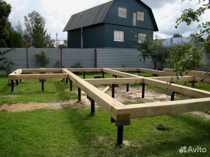 Сваи винтовые 76/3000 с установкой