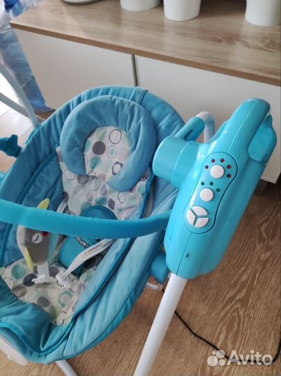 Детские электронные качели babyton